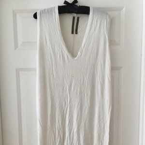 Rick Owens Lillies Tee Shirt Dress